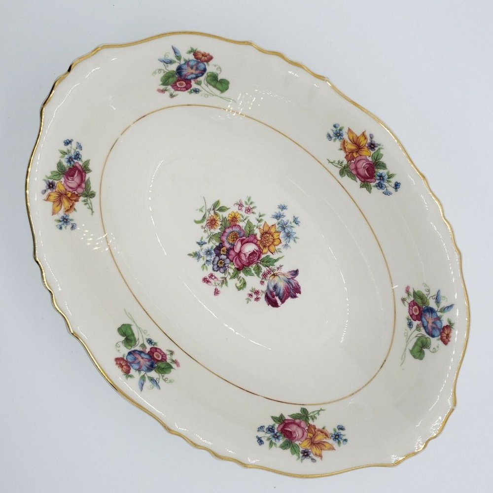10.5" SYRACUSE Santa Rosa Oval Vegetable Bowl